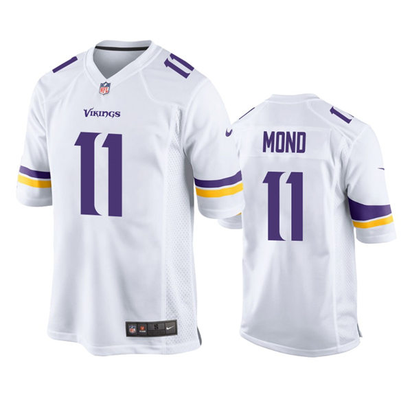Youth Minnesota Vikings #11 Kellen Mond Nike White Limited Jersey