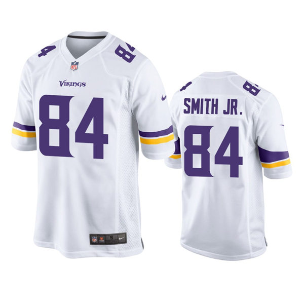 Youth Minnesota Vikings #84 Irv Smith Jr. Nike White Limited Jersey