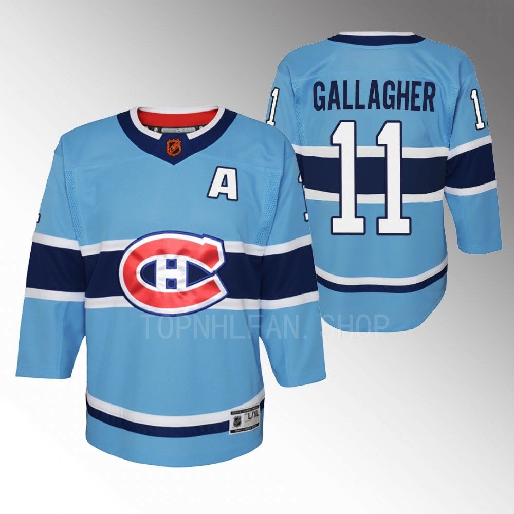 Youth Montreal Canadiens Brendan Gallagher 2022 Special Edition 2.0 Replica Jersey