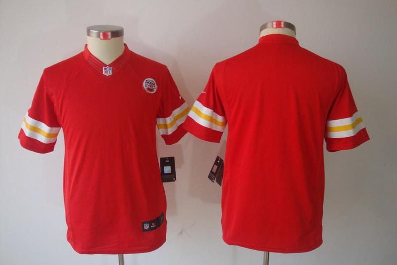 Youth NEW NFL Kansas City Chiefs Blank Red Jerseys
