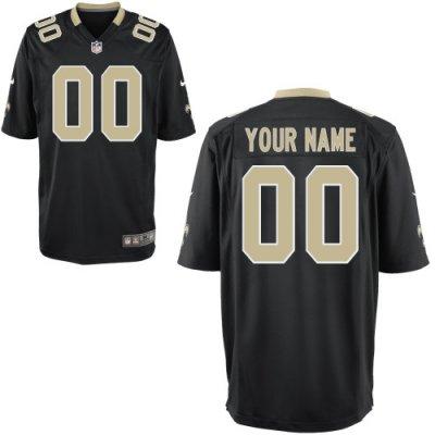 Youth NEW New Orleans Saints Customized Game Team Color Jerseys