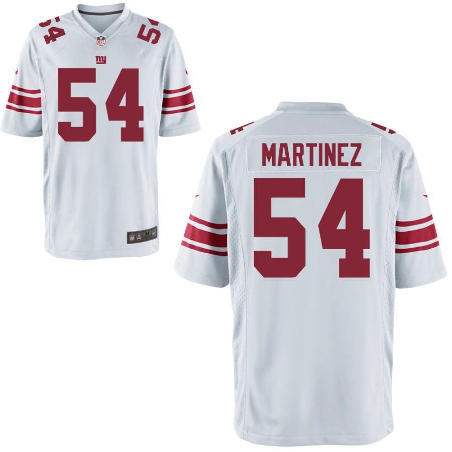 Youth New York Giants #54 Blake Martinez Nike White Limited Jersey