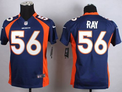 Youth Nike Broncos #56 Shane Ray Blue Alternate Stitched NFL New Elite Jersey