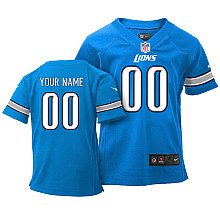 Youth Nike Detroit Lions Customized Game Team Color Jersey