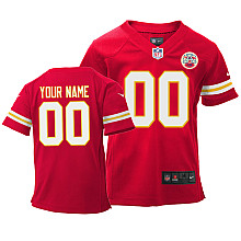 Youth Nike Kansas City Chiefs Customized Game Team Color Jersey