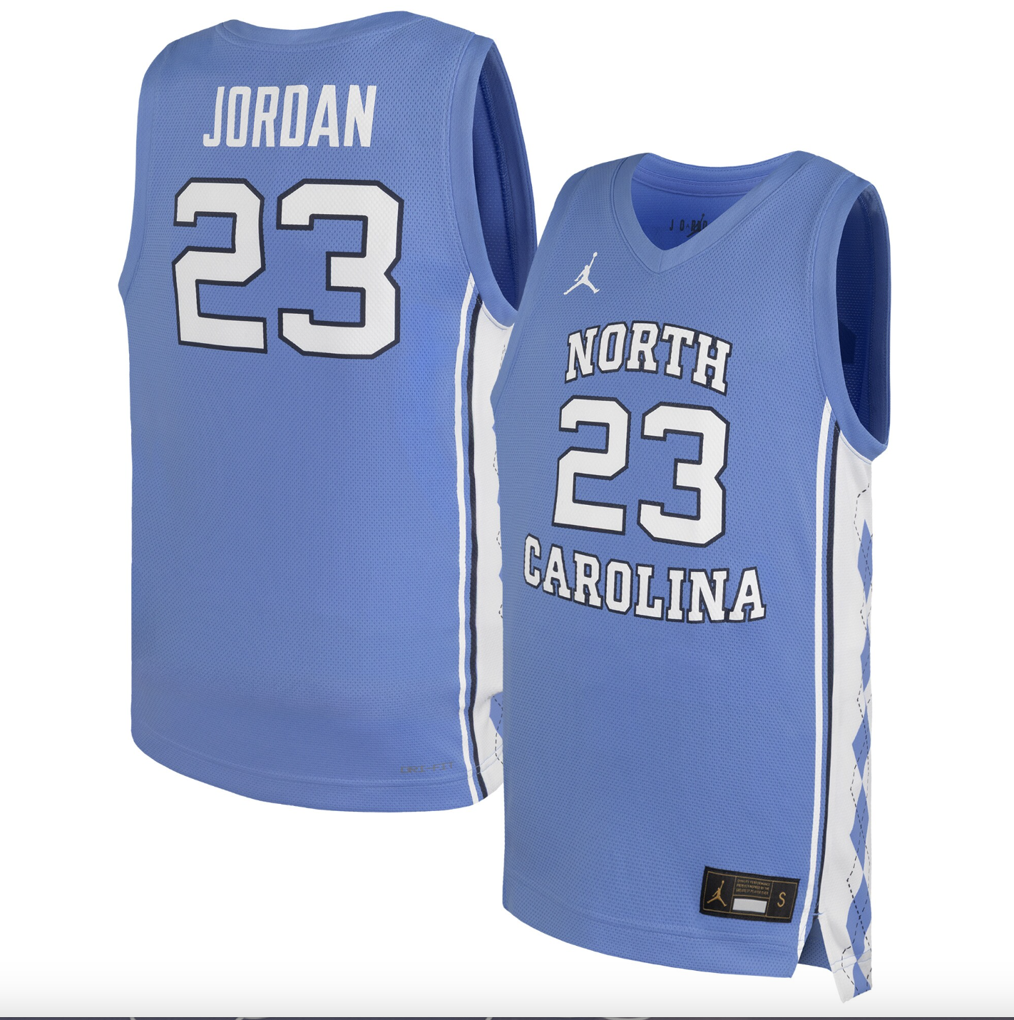Youth Nike Michael Jordan Carolina Blue North Carolina Tar Heels Replica Basketball Jersey