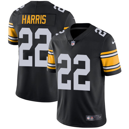 Youth Nike Steelers #22 Najee Harris Black Alternate Youth Stitched NFL Vapor Untouchable Limited Jersey