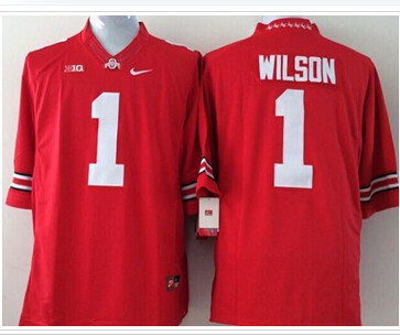 Youth Ohio State Buckeyes #1 Dontre Wilson Red Stitched NCAA Jersey