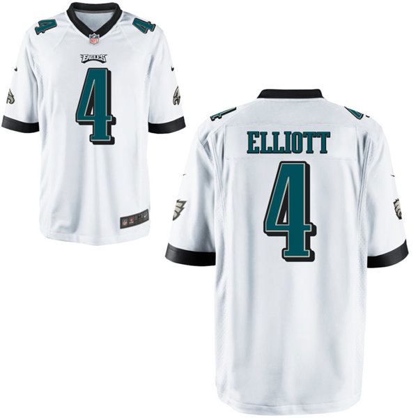Youth Philadelphia Eagles #4 Jake Elliott Nike White Limited Jersey