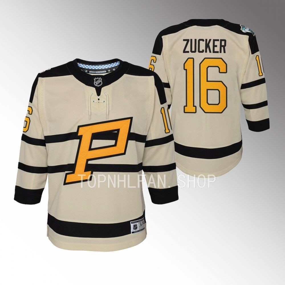 Youth Pittsburgh Penguins Jason Zucker 2023 Winter Classic Premier Jersey