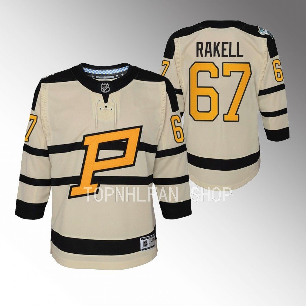 Youth Pittsburgh Penguins Rickard Rakell 2023 Winter Classic Premier Jersey