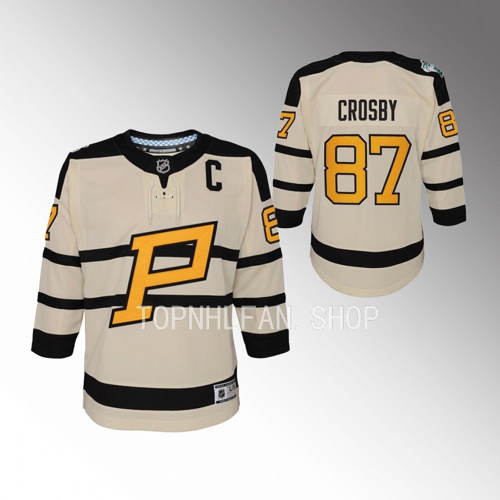 Youth Pittsburgh Penguins Sidney Crosby 2023 Winter Classic Premier Jersey