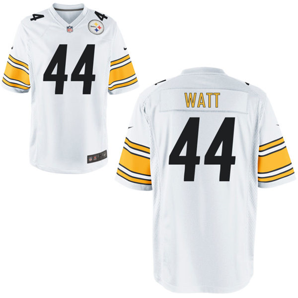 Youth Pittsburgh Steelers #44 Derek Watt Nike White Limited Jersey