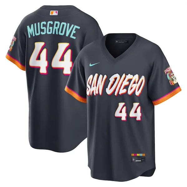 Youth San Diego Padres #44 Joe Musgrove Nike 2026 Obsidian City Connect Limited Jersey 