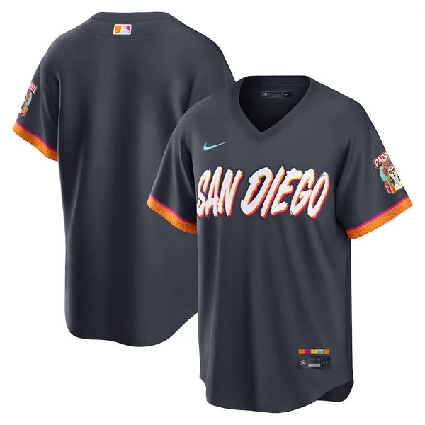 Youth San Diego Padres Blank Nike 2026 Obsidian City Connect Team Jersey 