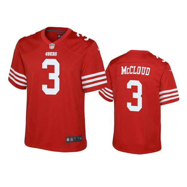 Youth San Francisco 49ers #3 Ray-Ray McCloud Nike Scarlet Limited Player Jersey
