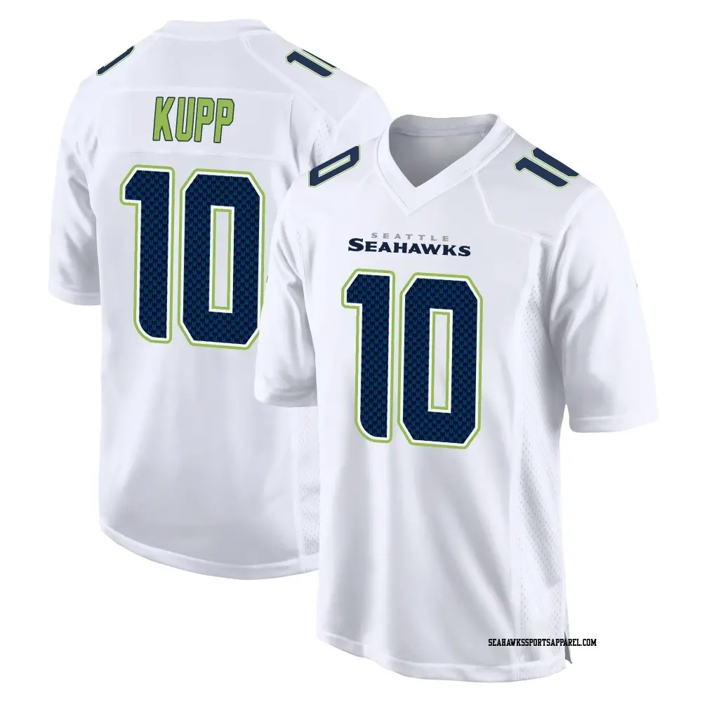 Youth Seattle Seahawks #10 Cooper Kupp Nike White Tundra Fashion Game Jersey 