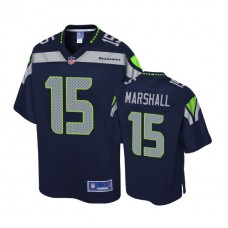 Youth Seattle Seahawks #15 Brandon Marshall Navy Player Jersey