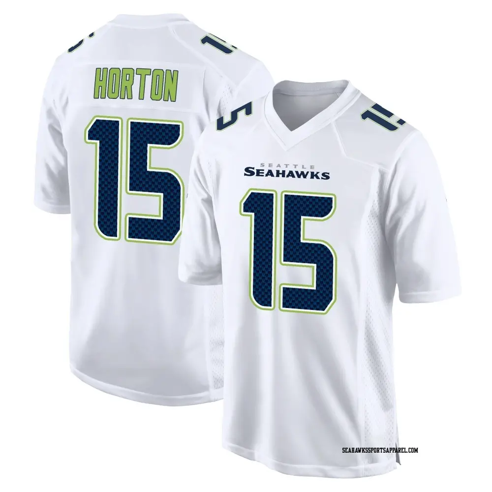 Youth Seattle Seahawks #15 Tory Horton Nike White Tundra Fashion Game Jersey 
