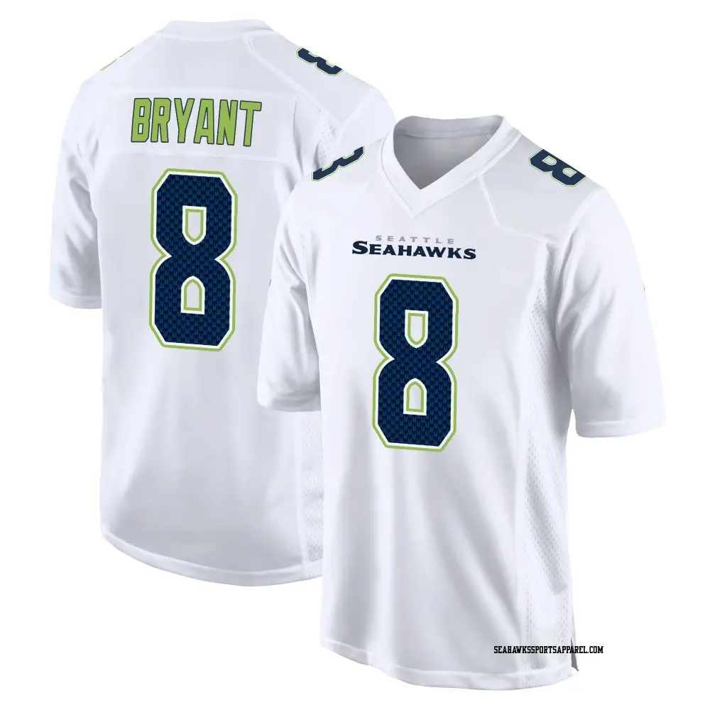 Youth Seattle Seahawks #8 Coby Bryant Nike White Tundra Fashion Game Jersey 