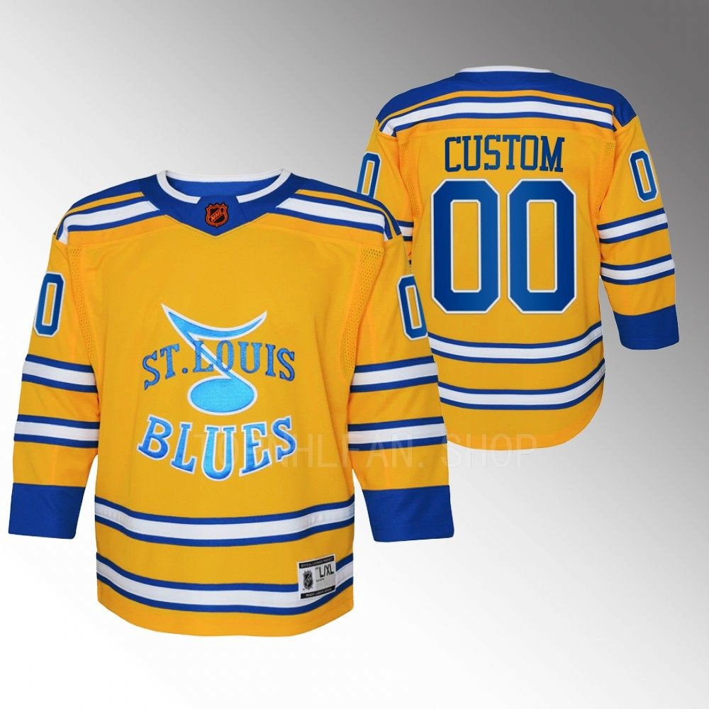 Youth St. Louis Blues Custom 2022 Special Edition 2.0 Replica Jersey