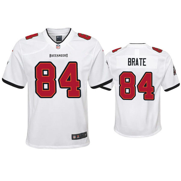 Youth Tampa Bay Buccaneers #84 Cameron Brate Nike White Limited Jersey