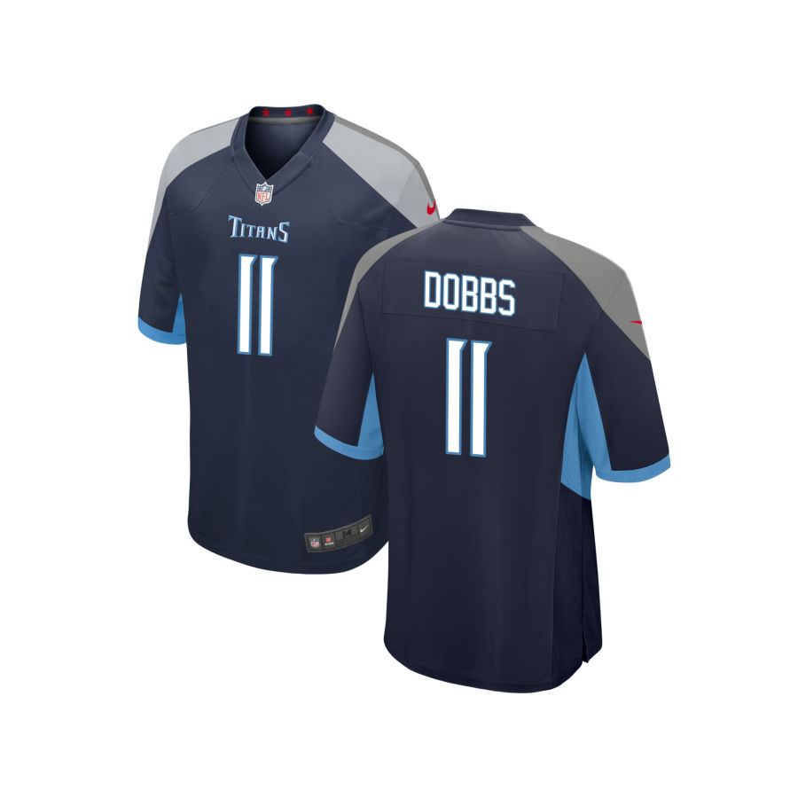 Youth Tennessee Titans #11 Joshua Dobbs Nike Navy Limited Jersey