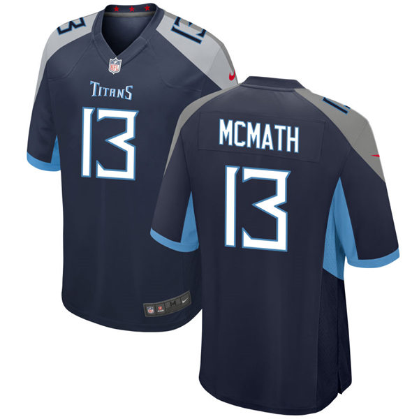 Youth Tennessee Titans #13 Racey McMath Nike Navy Limited Jersey