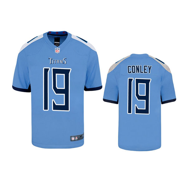 Youth Tennessee Titans #19 Chris Conley Nike Light Blue Alternate Limited Jersey