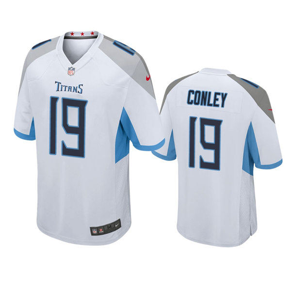Youth Tennessee Titans #19 Chris Conley Nike White Limited Jersey