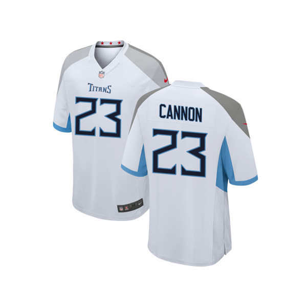 Youth Tennessee Titans #23 Trenton Cannon Nike White Limited Jersey