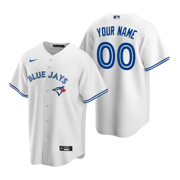 Youth Toronto Blue Jays Custom Nike White Jersey