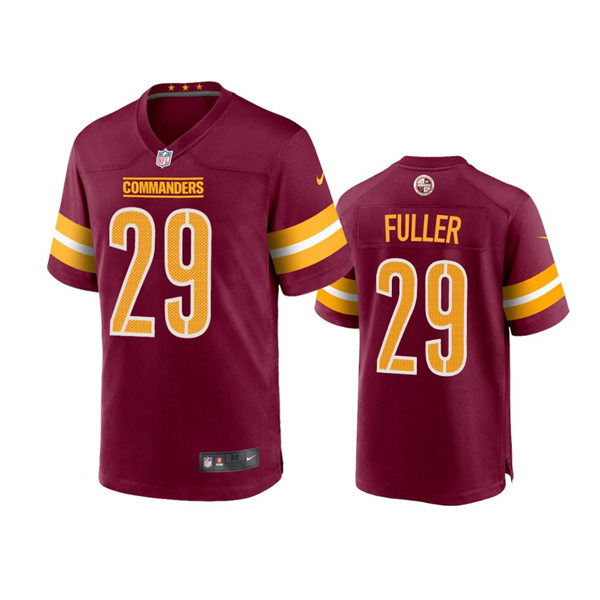 Youth Washington Commanders #29 Kendall Fuller Burgundy Limited Jersey