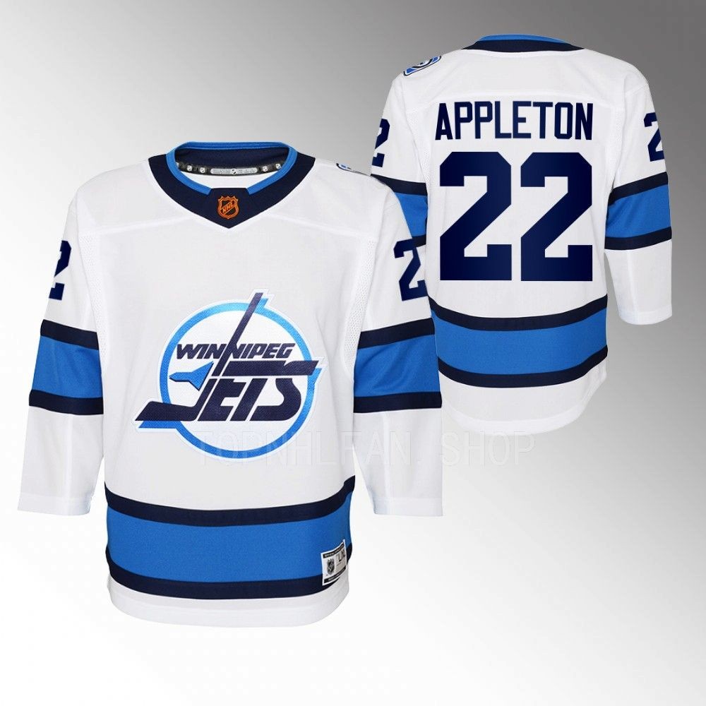 Youth Winnipeg Jets Mason Appleton 2022 Special Edition 2.0 Replica Jersey
