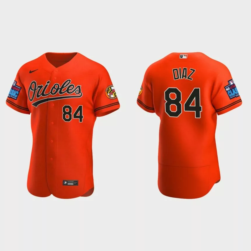 Yusniel Diaz Baltimore Orioles 2022 Little League Classic Authentic Jersey – Orange