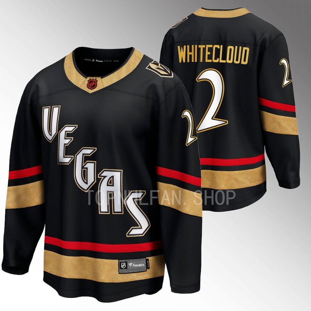 Zach Whitecloud Vegas Golden Knights Jersey Special Edition 2.0 Black 2022 Breakaway Player