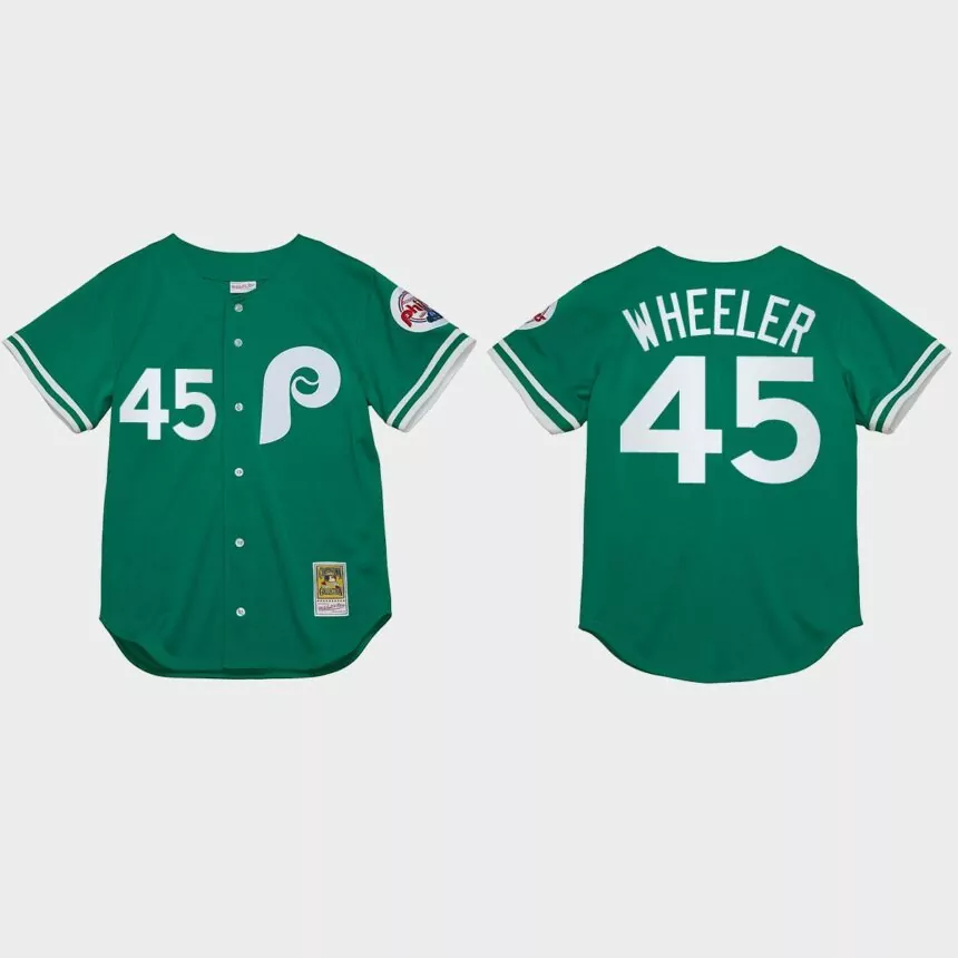 Zack Wheeler Philadelphia Phillies St. Patrick’s Day Jersey – Green