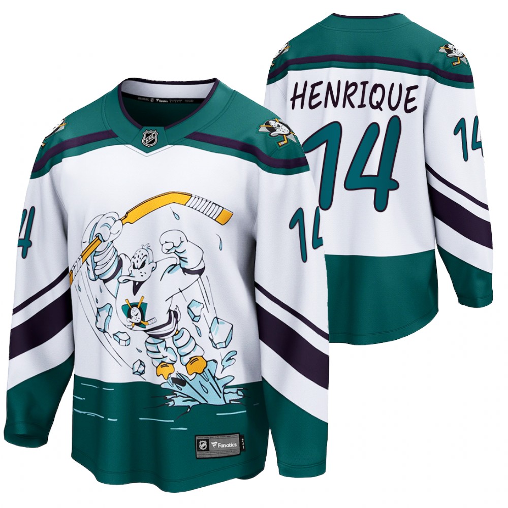 adam henrique Anaheim Ducks 2021 Special Edition White Men Jersey Reverse Retro