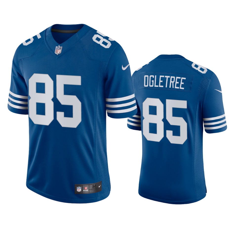 andrew ogletree colts royal vapor jersey