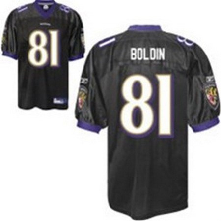 anquan boldin baltimore ravens 81 jersey black sewed