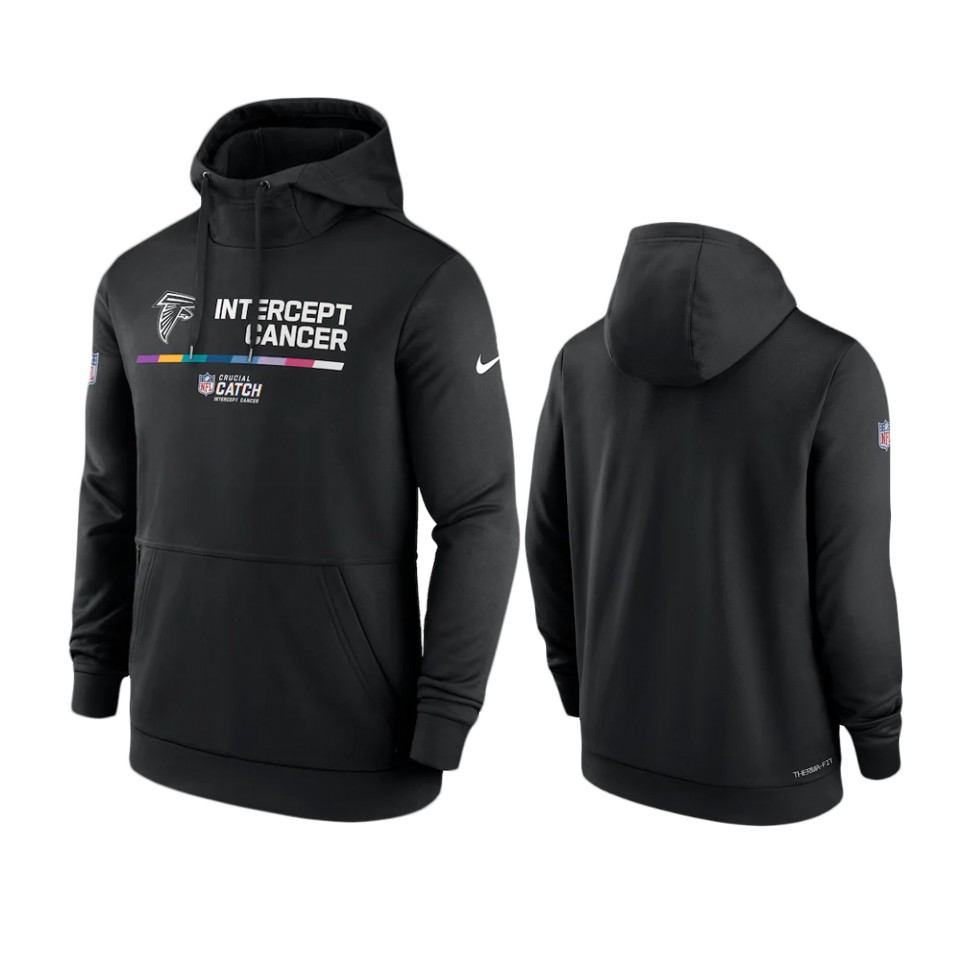atlanta-falcons-black-2022-nfl-crucial-catch-therma-pullover-hoodie