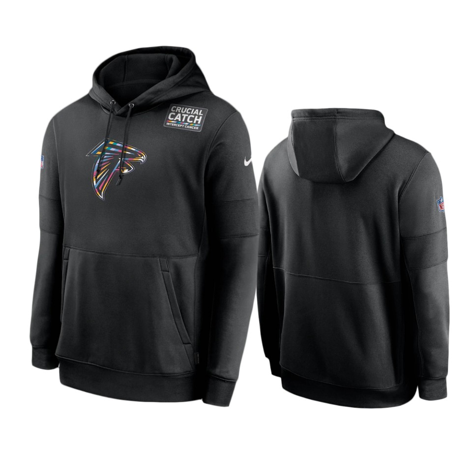 atlanta-falcons-black-crucial-catch-sideline-performance-hoodie