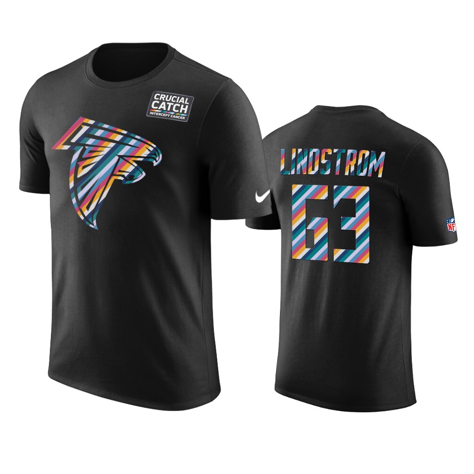atlanta-falcons-chris-lindstrom-black-crucial-catch-sideline-t-shirt
