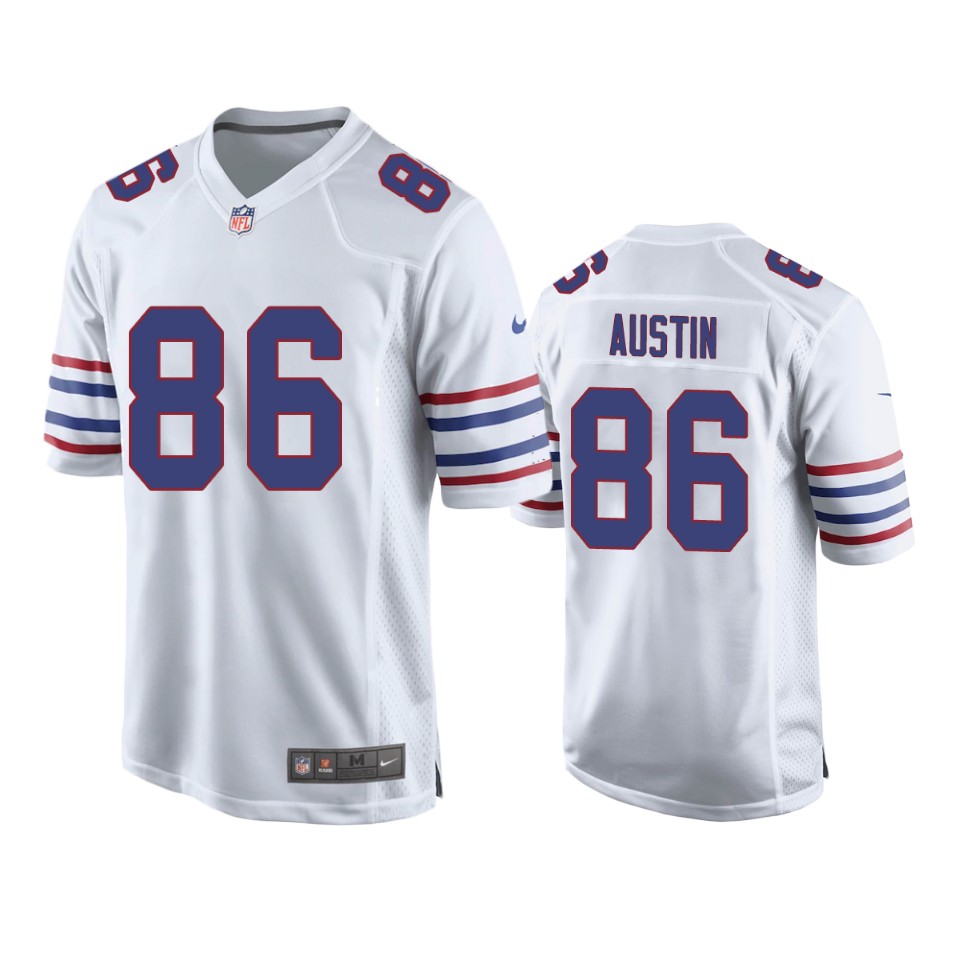 austin bills alternate game white jersey