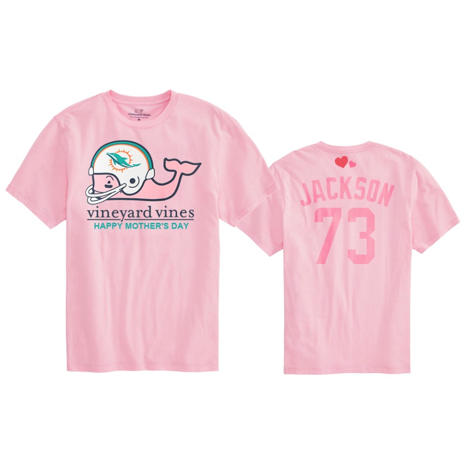 austin jackson dolphins pink mother's day t shirt