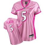 baltimore ravens 5 joe flacco women