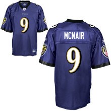 baltimore ravens 9 steve mcnair team color jerseys