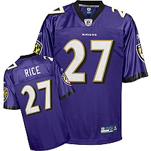 baltimore ravens ray rice #27 team color jersey