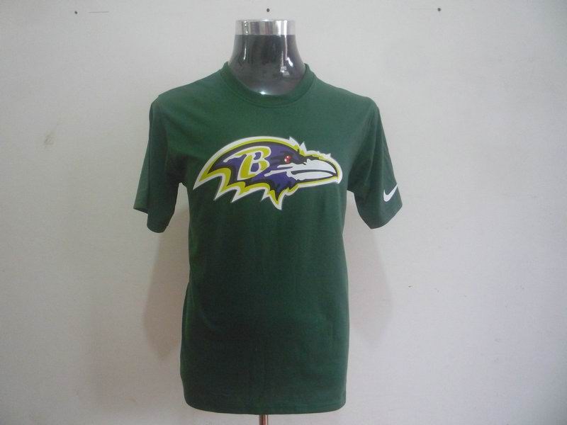 baltimore ravens sideline legend authentic logo dri-fit t-shirt -green2