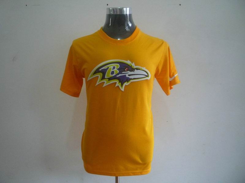 baltimore ravens sideline legend authentic logo dri-fit t-shirt -yellowp1120473